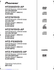 Pioneer HTZ787DVD-AP Operating Instructions Manual