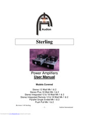 Audion Sterling Stereo Plus Mk 2 User Manual