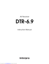 Integra DTR-6.9 Instruction Manual