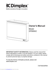 Dimplex DFB8842 Owner's Manual