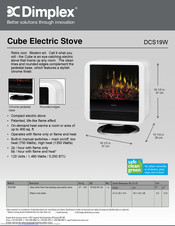 Dimplex DCS19W Specification