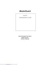 MasterGuard QR-50 Owner's Manual