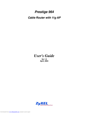 ZyXEL Communications Prestige 964 User Manual