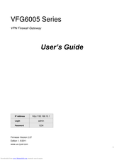 ZyXEL Communications VFG6005N User Manual