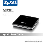ZyXEL Communications WAH7130 Quick Start Manual