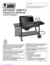 Weber Genesis 3000 Series Owner's Manual