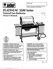 Weber PLATINUM 3200 Series Owner's Manual