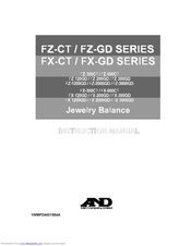 A&D FZ-300CT Instruction Manual