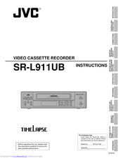 JVC SR-L911UB Instructions Manual