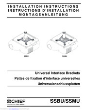 Chief SSBU Installation Instructions Manual