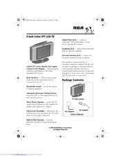RCA 5-Inch User Manual