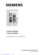 Siemens Codoor CD4000 Installation & User Manual