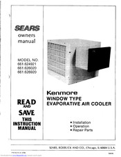 Sears 661.626920 Owner's Manual