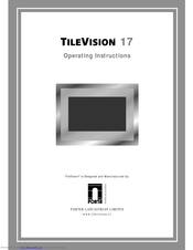 TileVision TV/17/FR4/PS Operating Instructions Manual