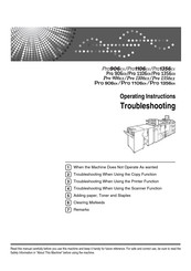 Savin Pro 1106EX Operating Instructions Manual