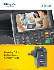 Copystar CS 2550ci Specifications