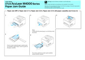 Epson AcuLaser M4000 Series Paper Jam Manual