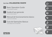 Epson Office SX620 FW Basic Operation Manual