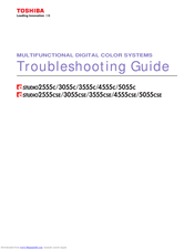 Toshiba E-studio5055cse Troubleshooting Manual