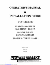 Westerbeke 12.0BTD50-HERTz Operator's Manual