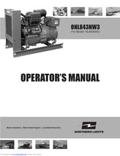 Northern Lights NL843NW3 Operator's Manual