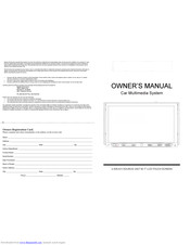 Epsilon Electronics car multimedia system Owner's Manual