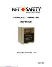 Net Safety SAFEGUARD CONTROLLER User Manual