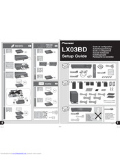 Pioneer LX03BD Setup Manual