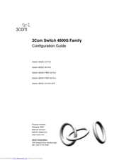 HP 4800G Series Configuration Manual