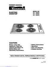 KENMORE 911.42479 Owner's Manual