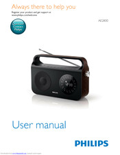 Philips AE2800 User Manual