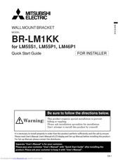 Mitsubishi Electric BR-LM1KK Quick Start Manual