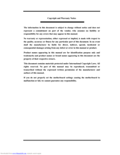 ABIT VT6X4 User Manual