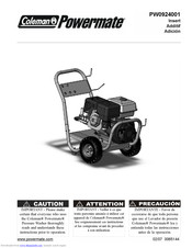 Coleman Powermate PW0924001 Specifications