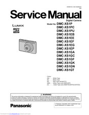Panasonic Lumix DMC-XS1EG Service Manual