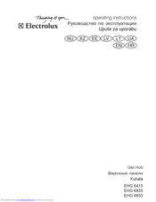 Electrolux EHG 6415 Operating Instructions Manual