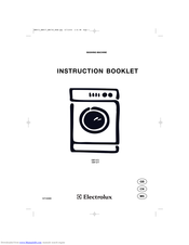 Electrolux EWF 677 Instruction Booklet