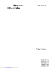 Electrolux ERB34310W User Manual