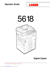 Lanier 5618 Operator's Manual