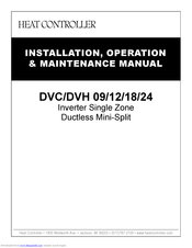 Heat Controller DVH 12 Installation, Operation & Maintenance Manual