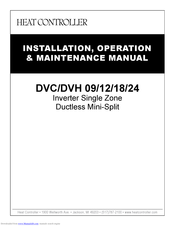 Heat Controller DVH 24 Installation, Operation & Maintenance Manual