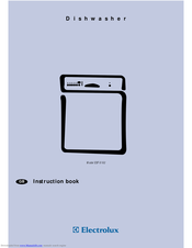 Electrolux ESF 66030 X Instruction Book