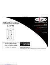 Insignia GT8728 Installation Manual
