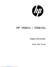 Hp V5061u Quick Start Manual