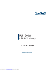 Planar PLL1900W User Manual