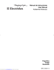 Electrolux ERE 39391 X User Manual