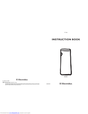Electrolux ER 2620 C Instruction Book