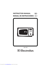 Electrolux EMS 2488 Instruction Manual