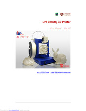 3D Printing Systems UP! Desktop User Manual