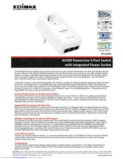 Edimax HP-5101ES Datasheet